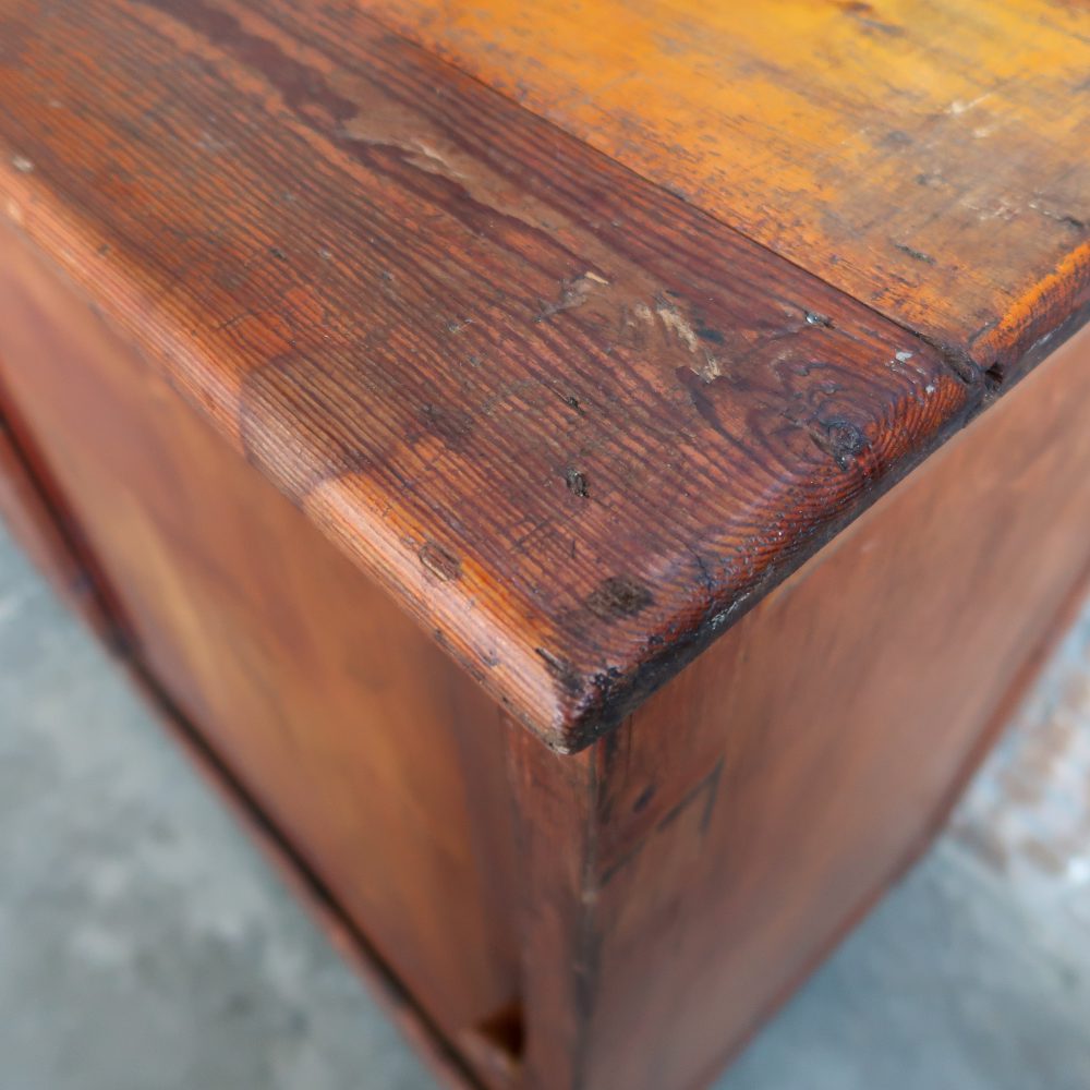 Vintage dressoir met schuifdeuren - Afbeelding 9