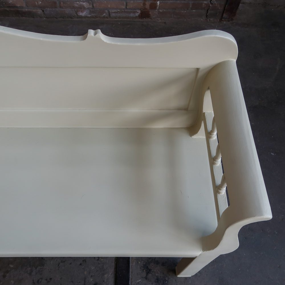 Beschilderde houten bank - Afbeelding 4