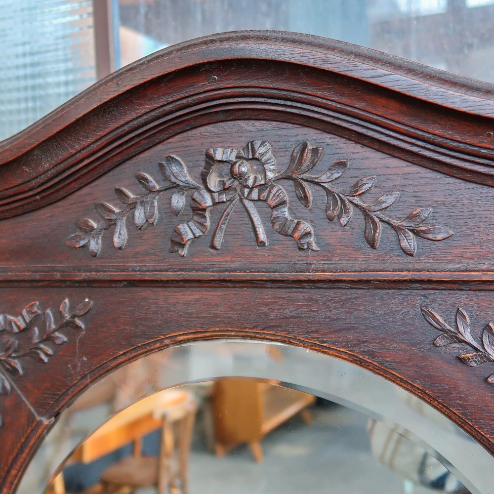 Brocante dressoir met spiegel - Afbeelding 4