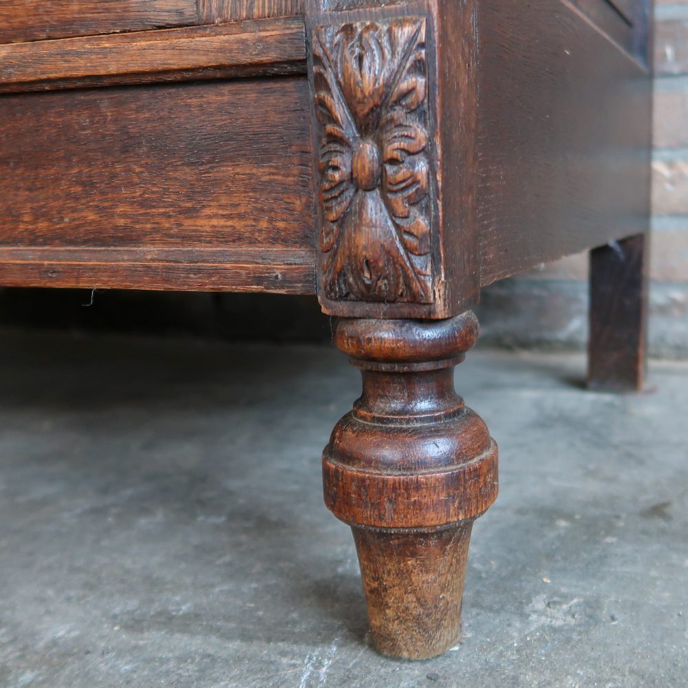 Brocante dressoir met spiegel - Afbeelding 13