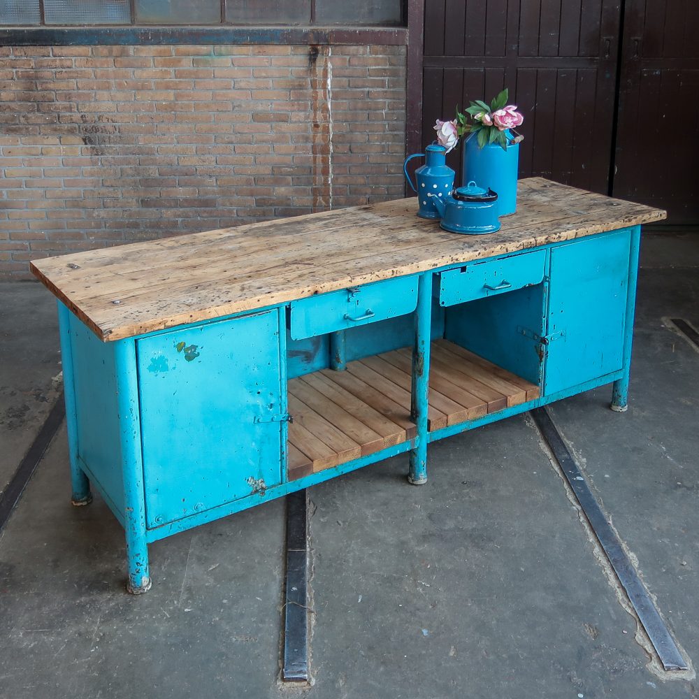Vintage werkbank - Afbeelding 2