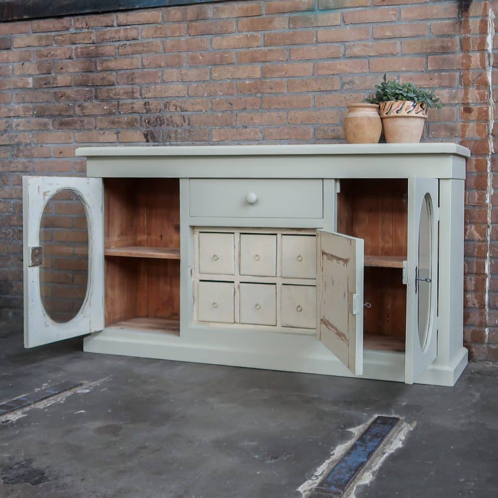 Brocante vitrinekastje - Afbeelding 3