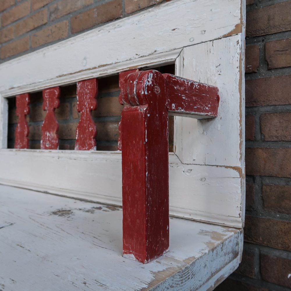 Hongaarse houten bank - Afbeelding 4