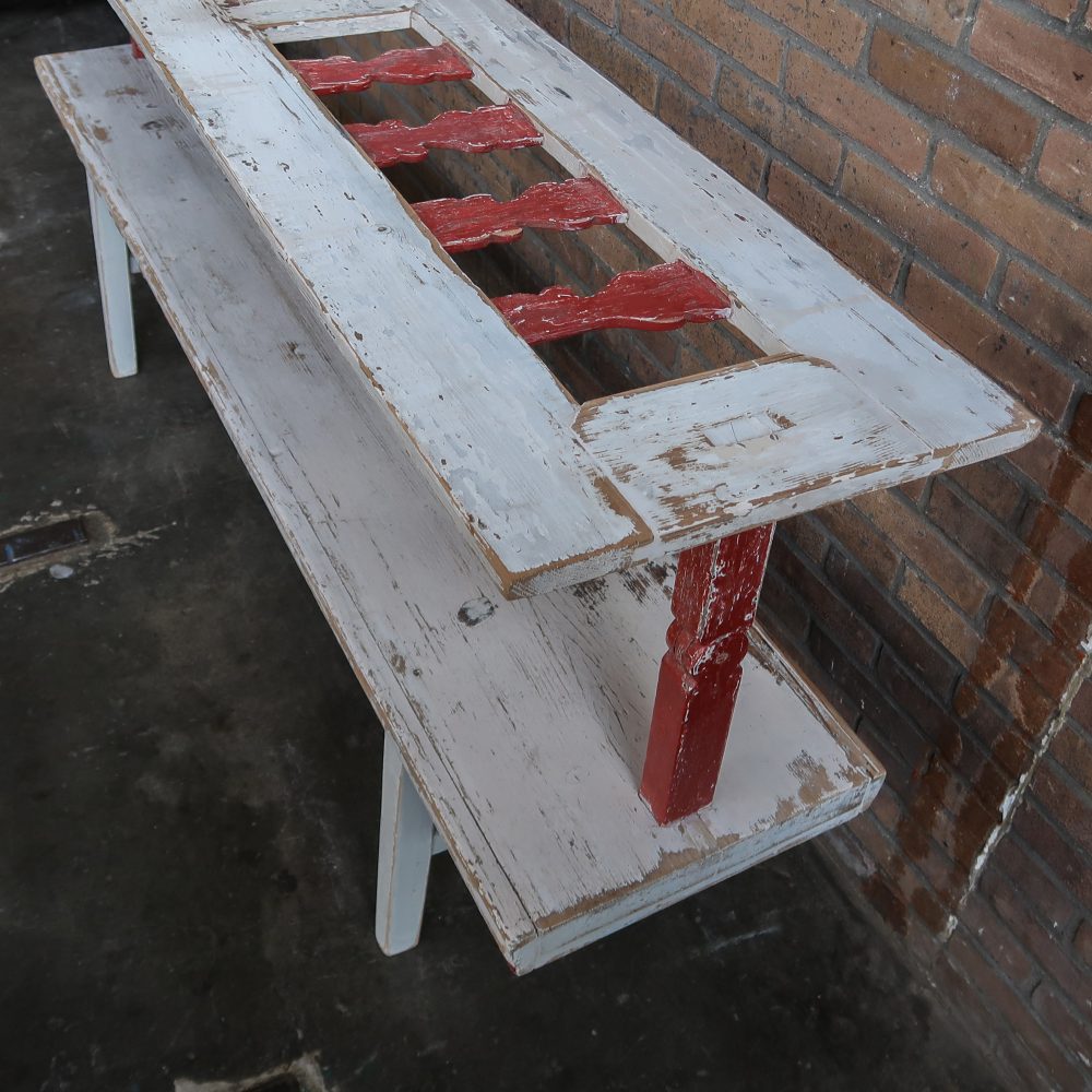 Hongaarse houten bank - Afbeelding 13