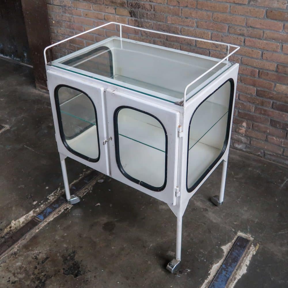 Vintage apothekers trolley - Afbeelding 3