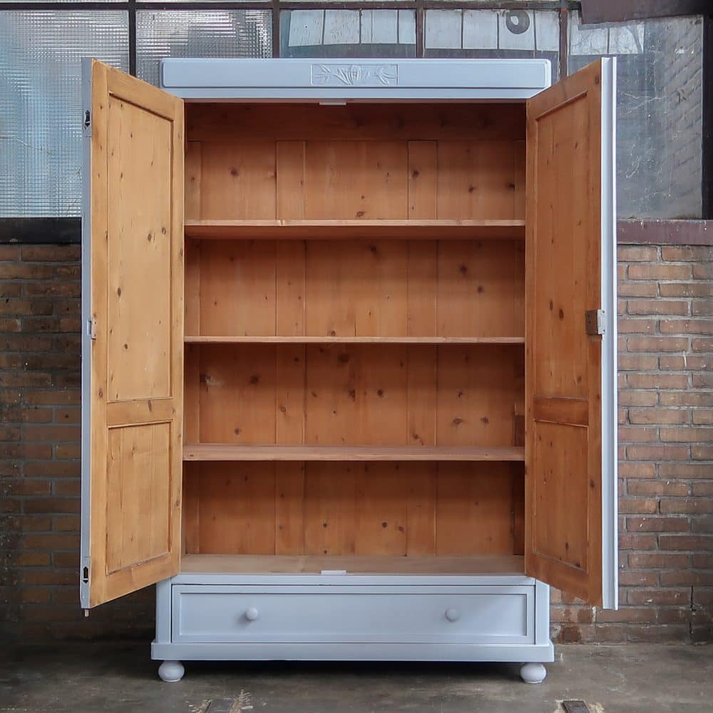 Brocante linnenkast - Afbeelding 3