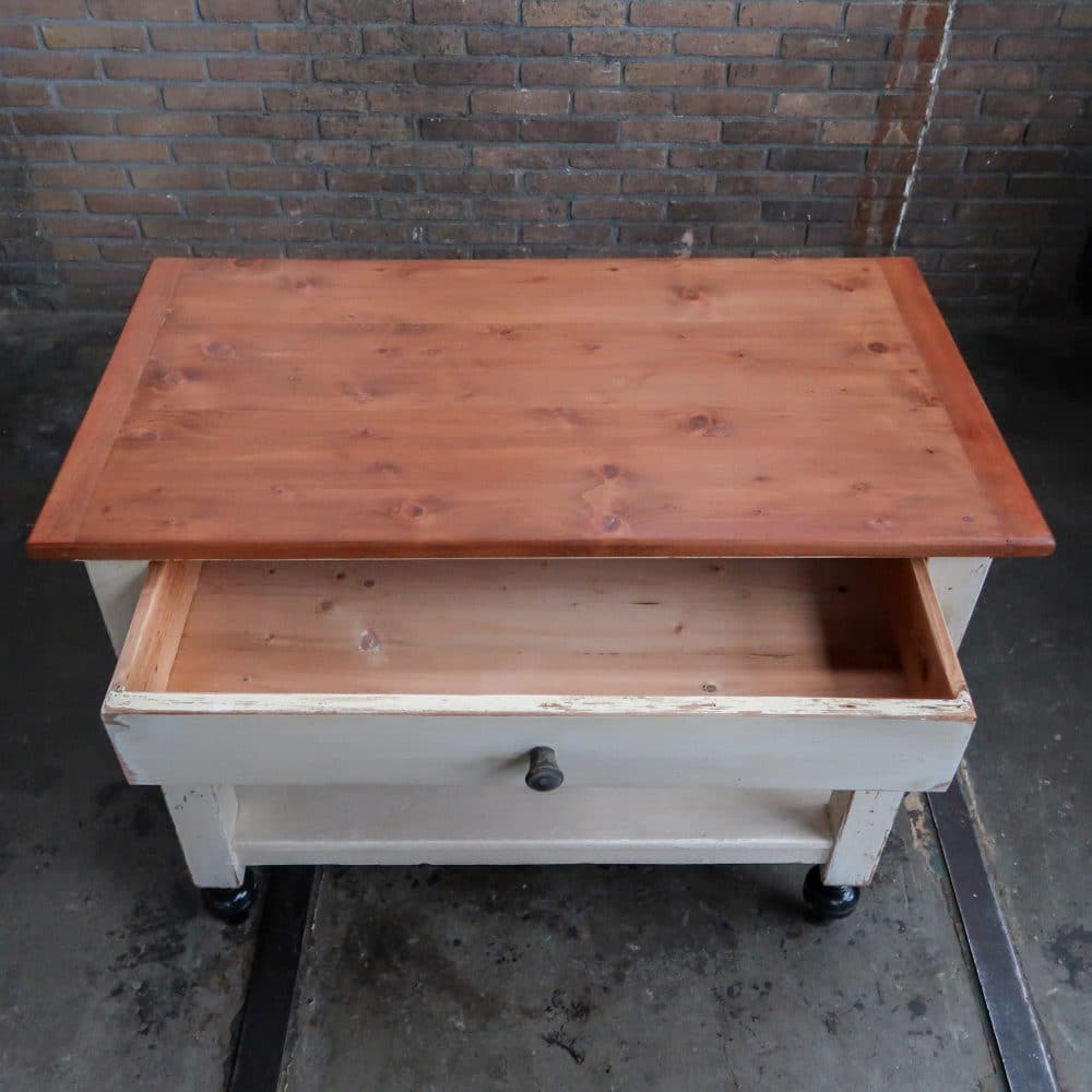 Brocante tafeltje - Afbeelding 2