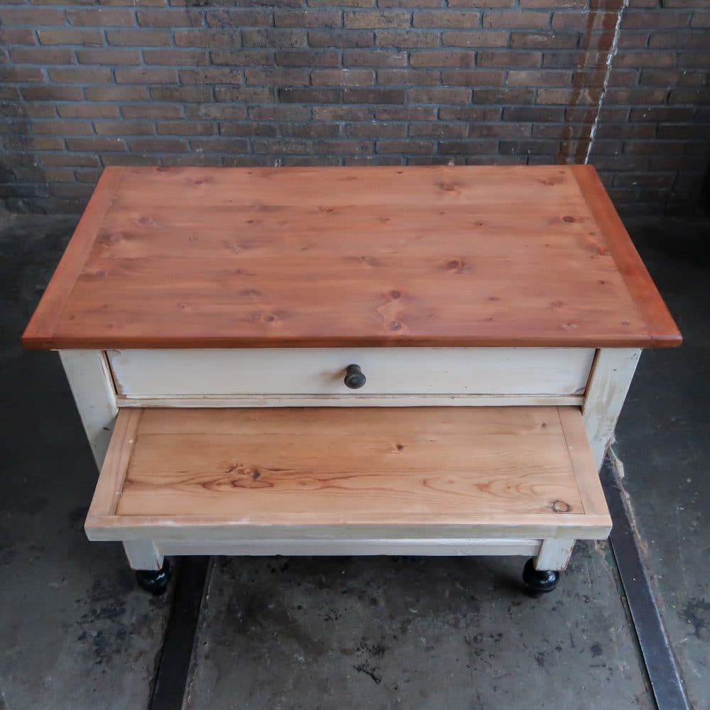 Brocante tafeltje - Afbeelding 3