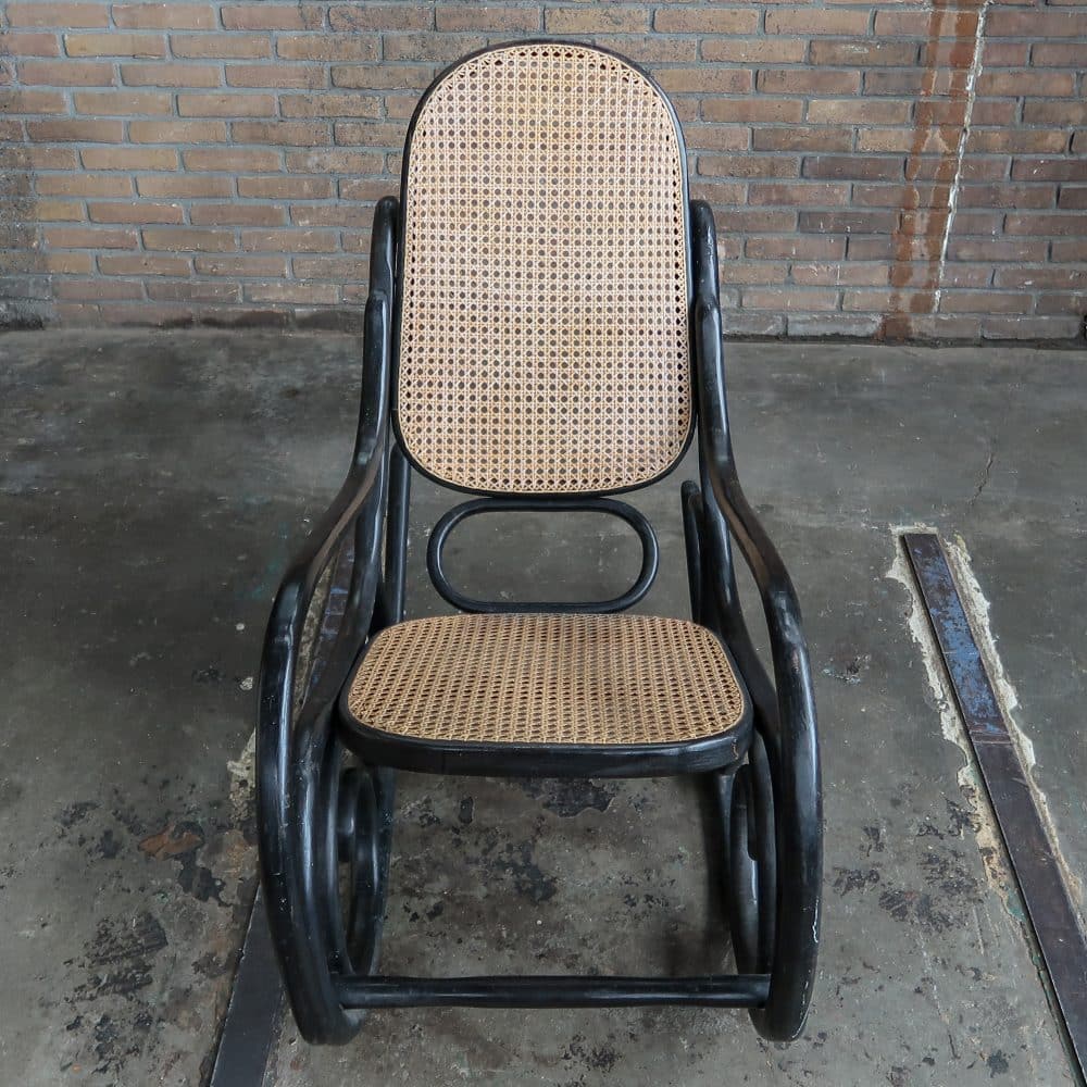 Schommelstoel, Thonet stijl - Afbeelding 3