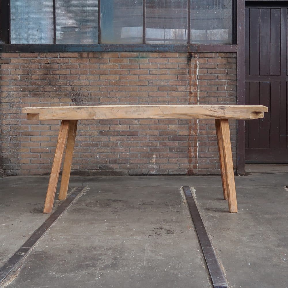 Houten slachttafel - Afbeelding 2