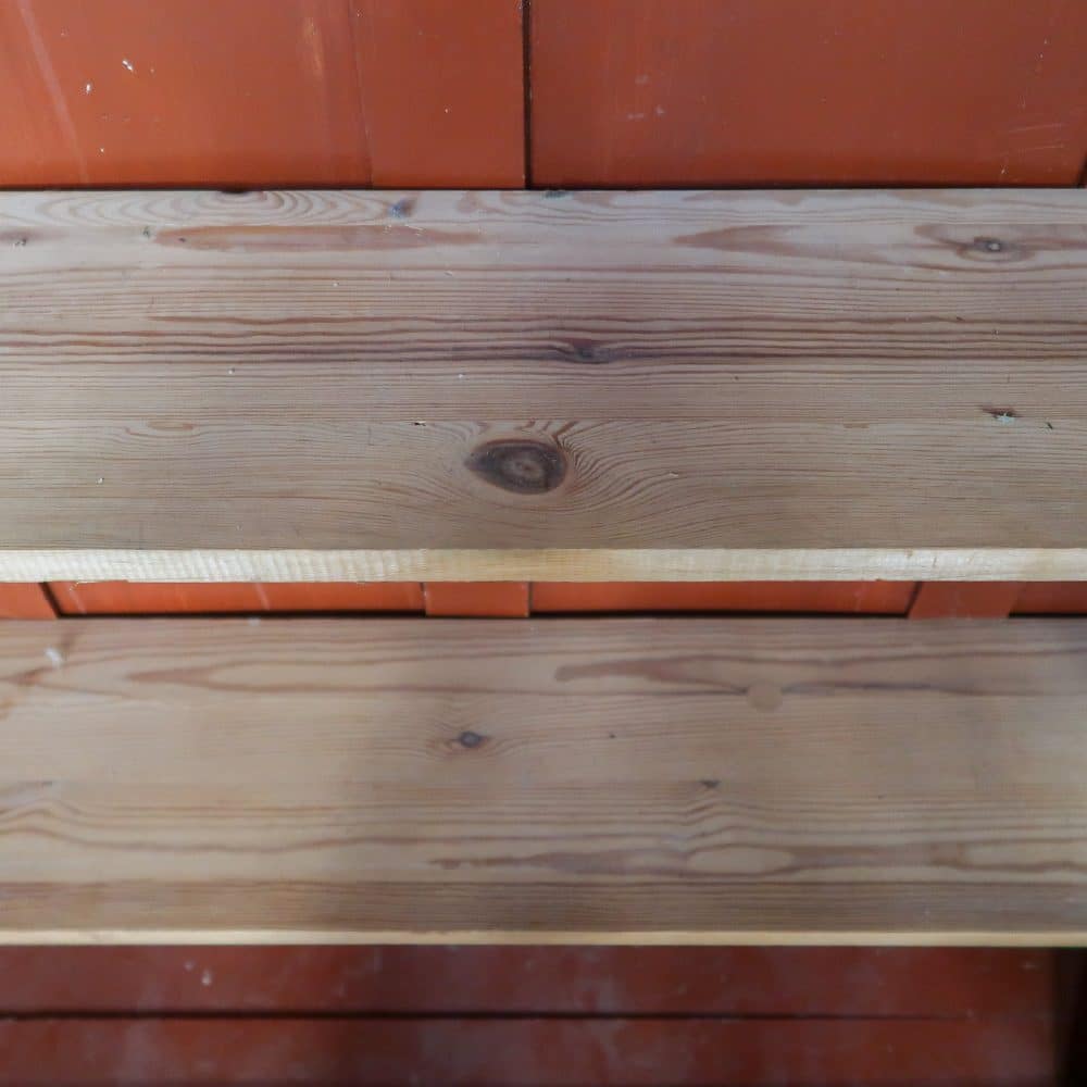 Brocante houten universiteitskast - Afbeelding 5