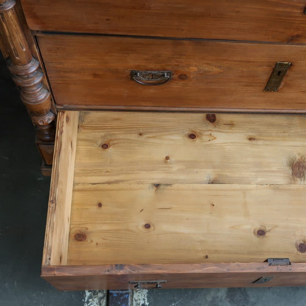 Brocante ladekast - Afbeelding 4