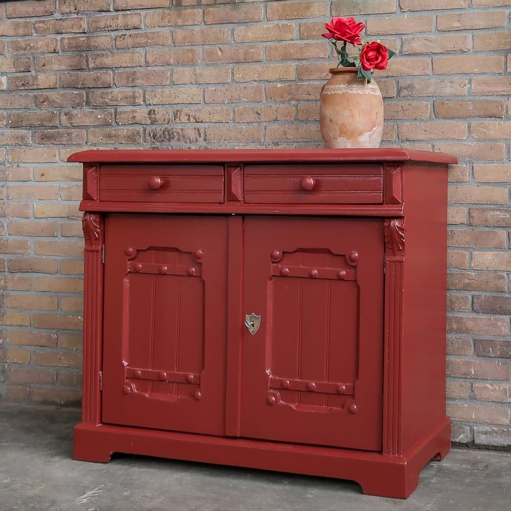 Brocante dressoirtje - Afbeelding 2