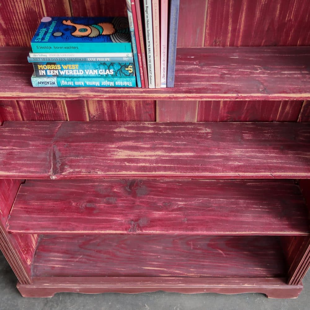 Brocante open boekenkast - Afbeelding 6
