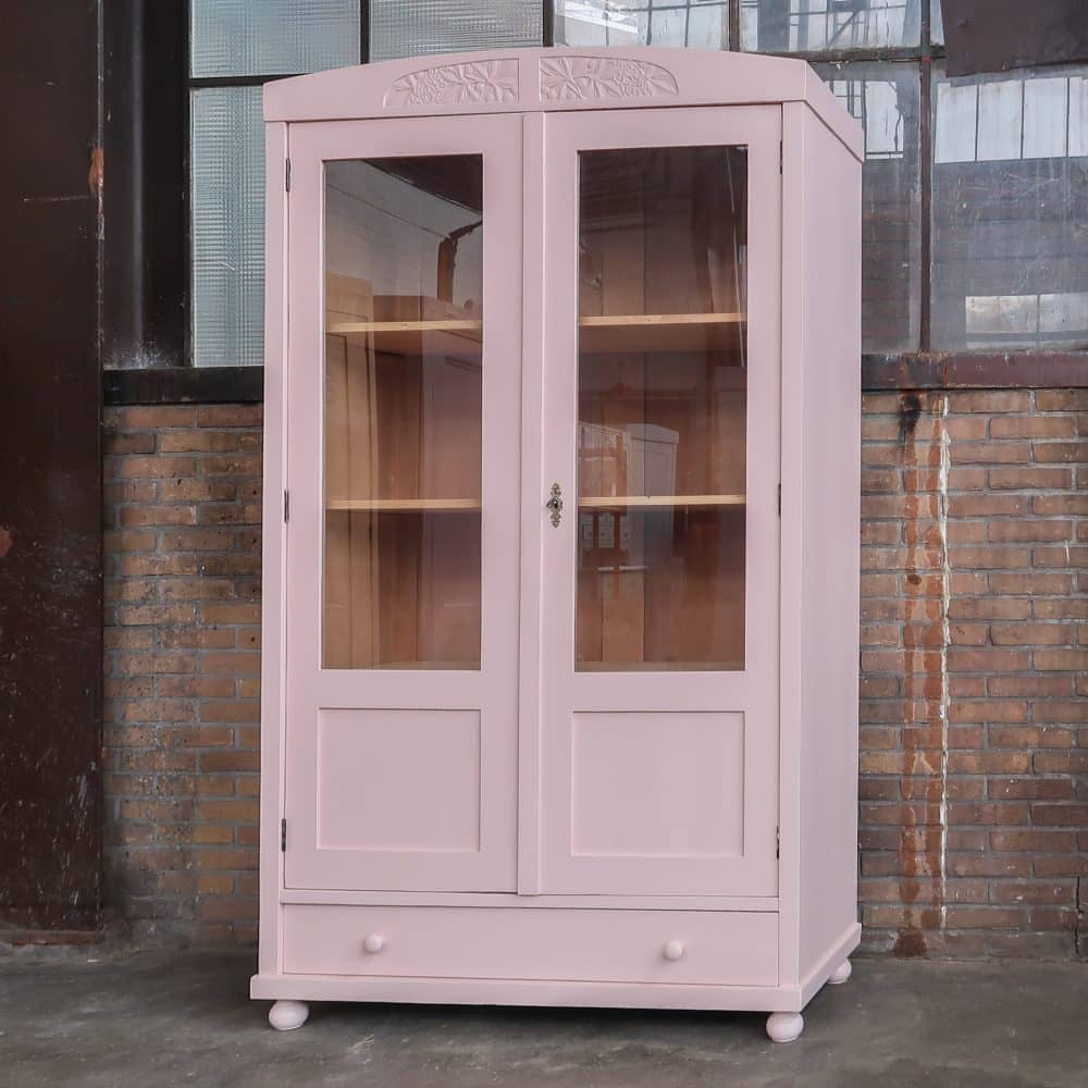 Roze vitrinekast - Afbeelding 2