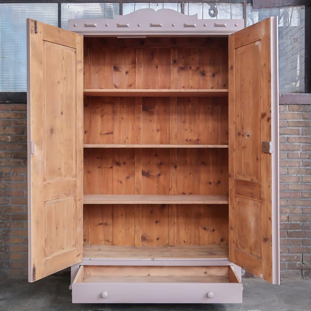 Brocante linnenkast - Afbeelding 3
