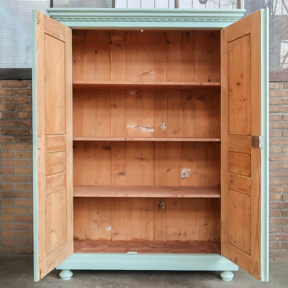 Brocante linnenkast - Afbeelding 3