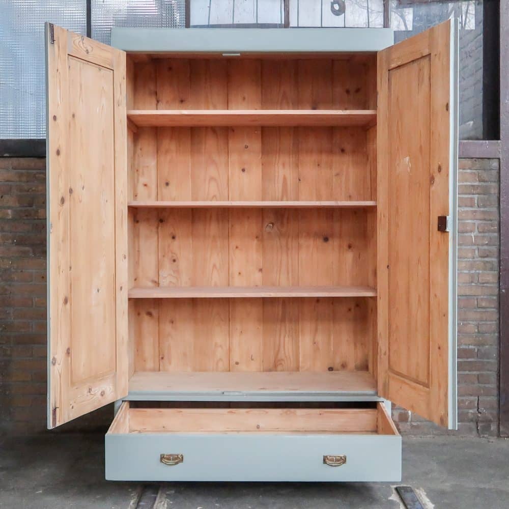 Brocante linnenkast - Afbeelding 3