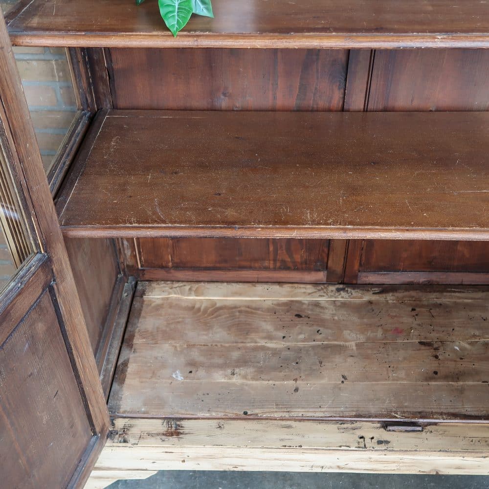 Brocante vitrinekast - Afbeelding 4