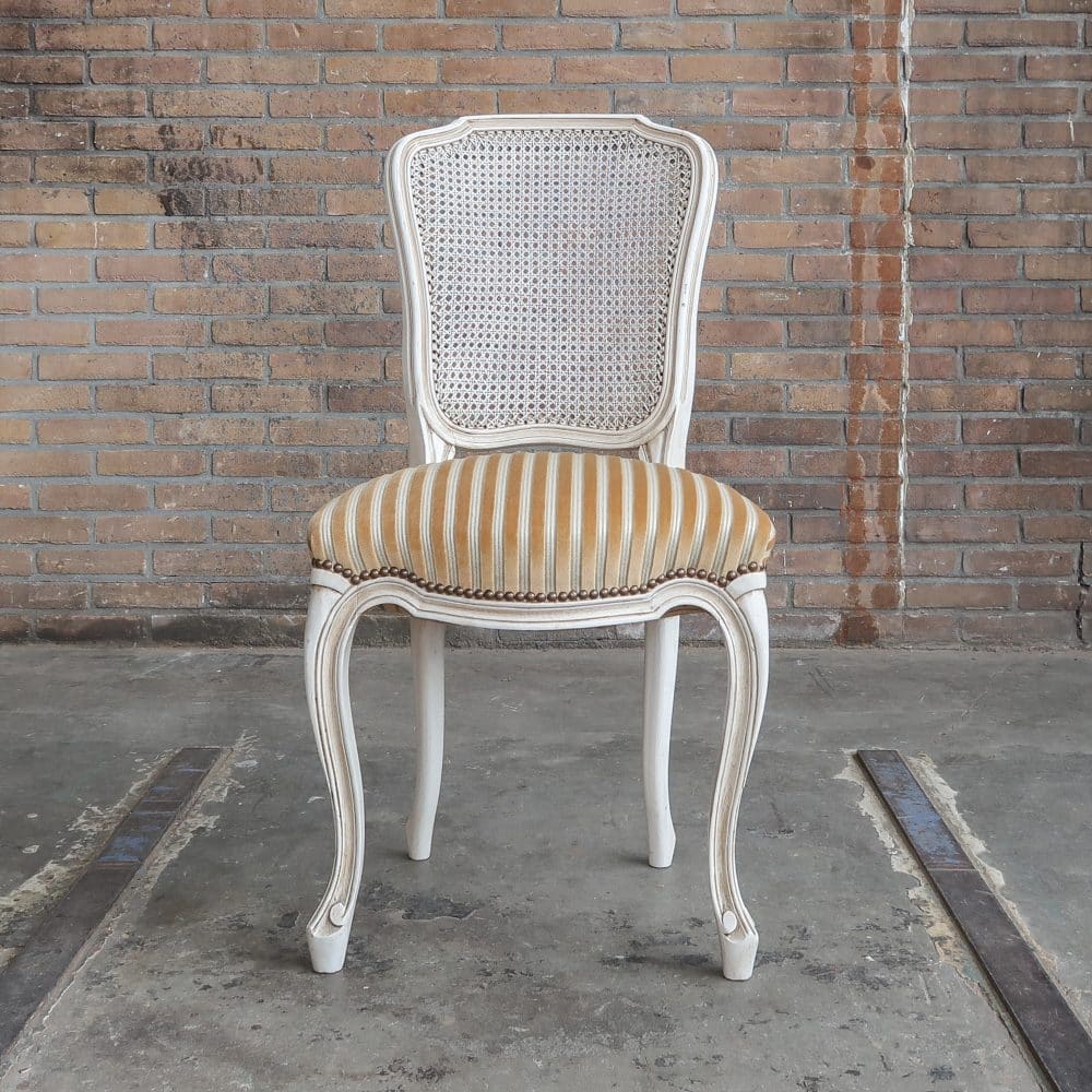 Vintage Louis XV stoel - Afbeelding 4