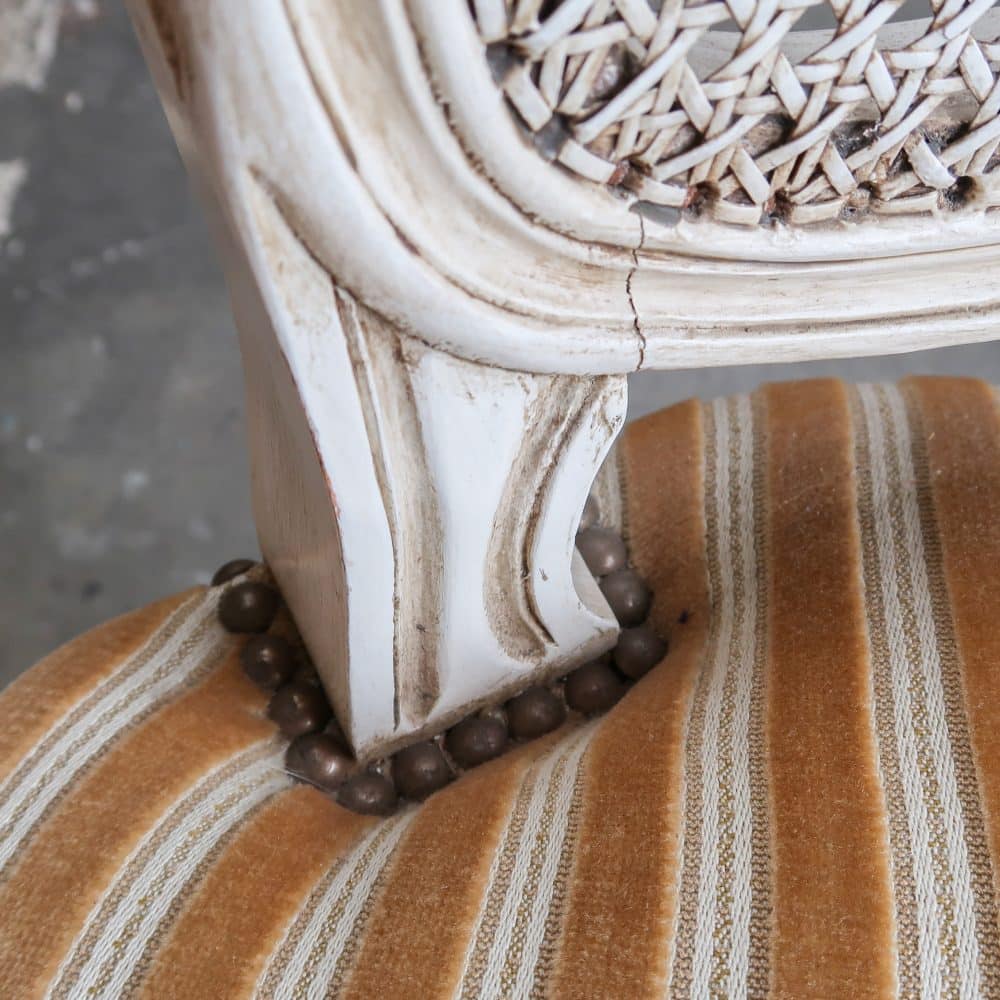 Vintage Louis XV stoel - Afbeelding 6