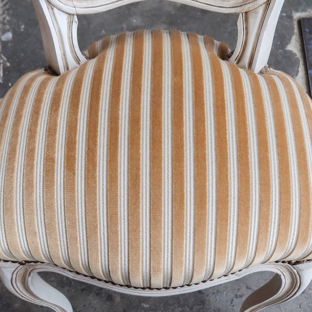 Vintage Louis XV stoel - Afbeelding 7