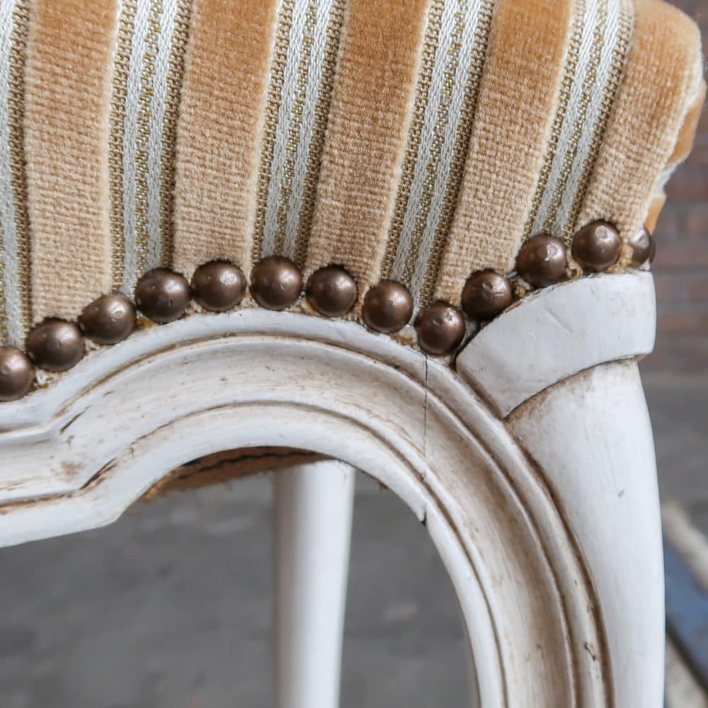 Vintage Louis XV stoel - Afbeelding 8