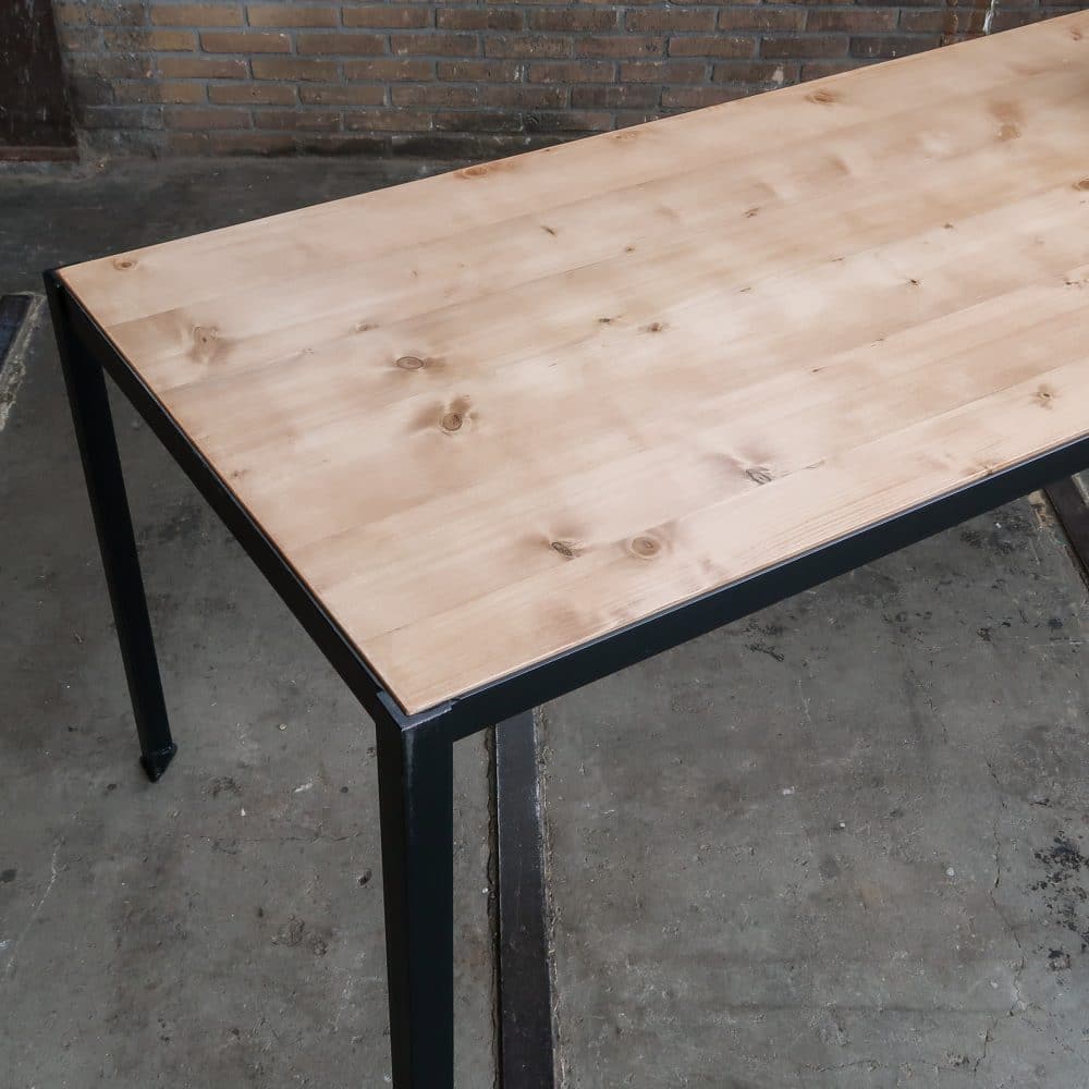 Industriële eettafel - Afbeelding 3