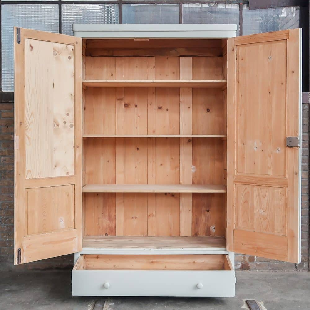Brocante linnenkast - Afbeelding 9