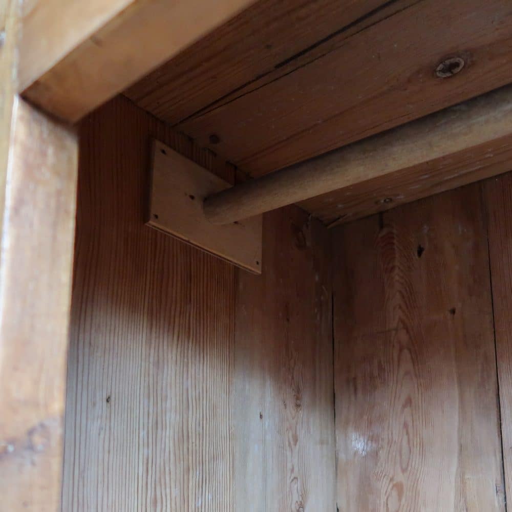 Grenen eendeurs kast - Afbeelding 4