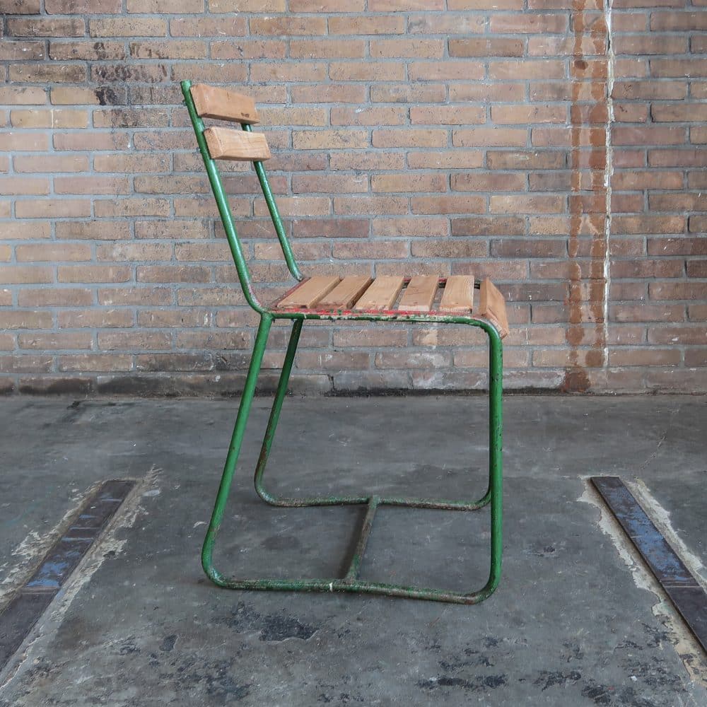 Brocante tuinstoel - Afbeelding 4