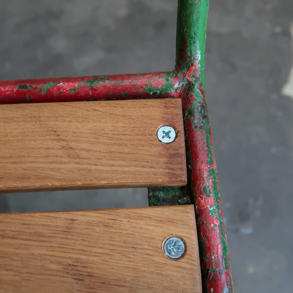 Brocante tuinstoel - Afbeelding 8