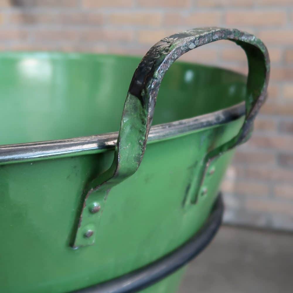 Emaille pot met standaard - Afbeelding 5