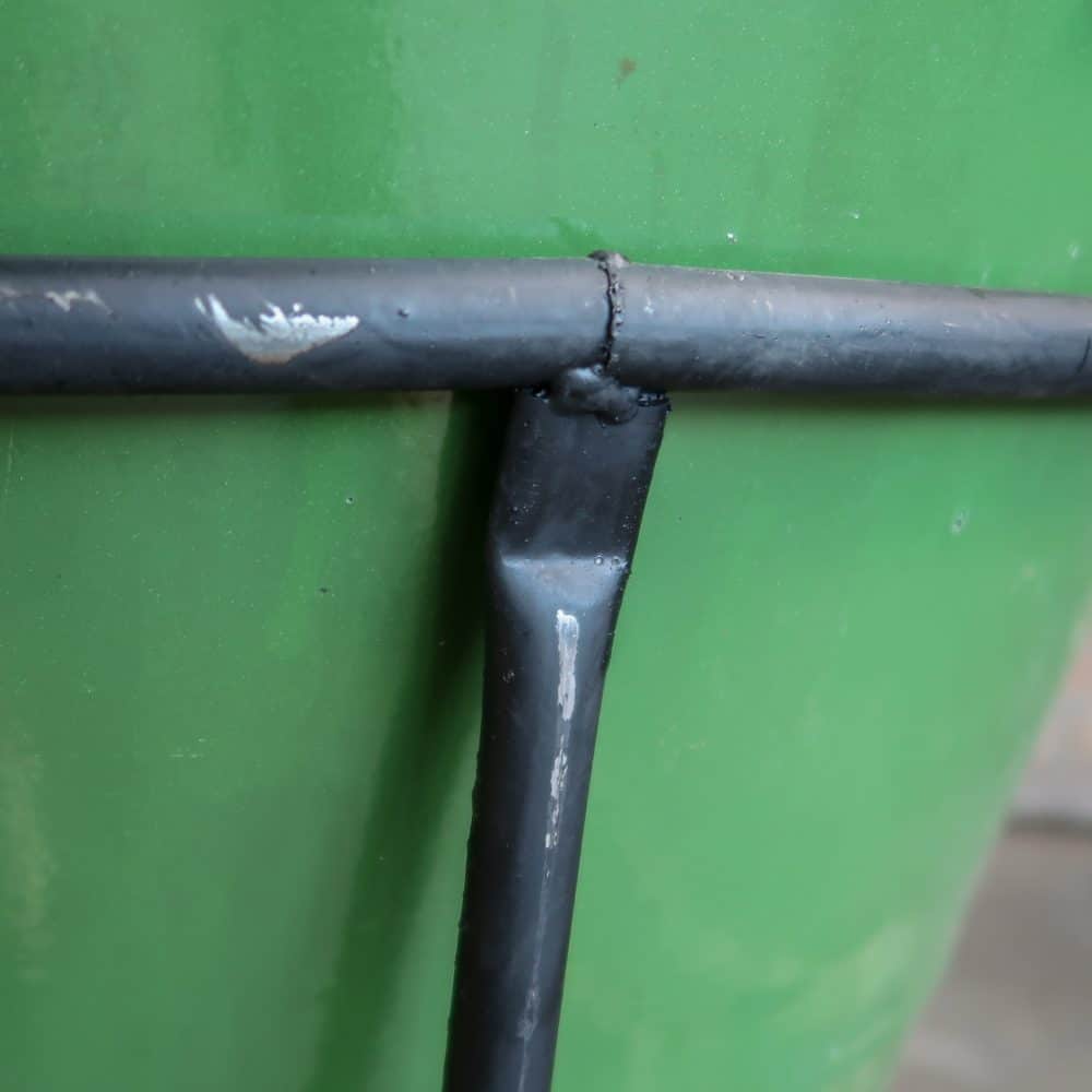 Emaille pot met standaard - Afbeelding 6