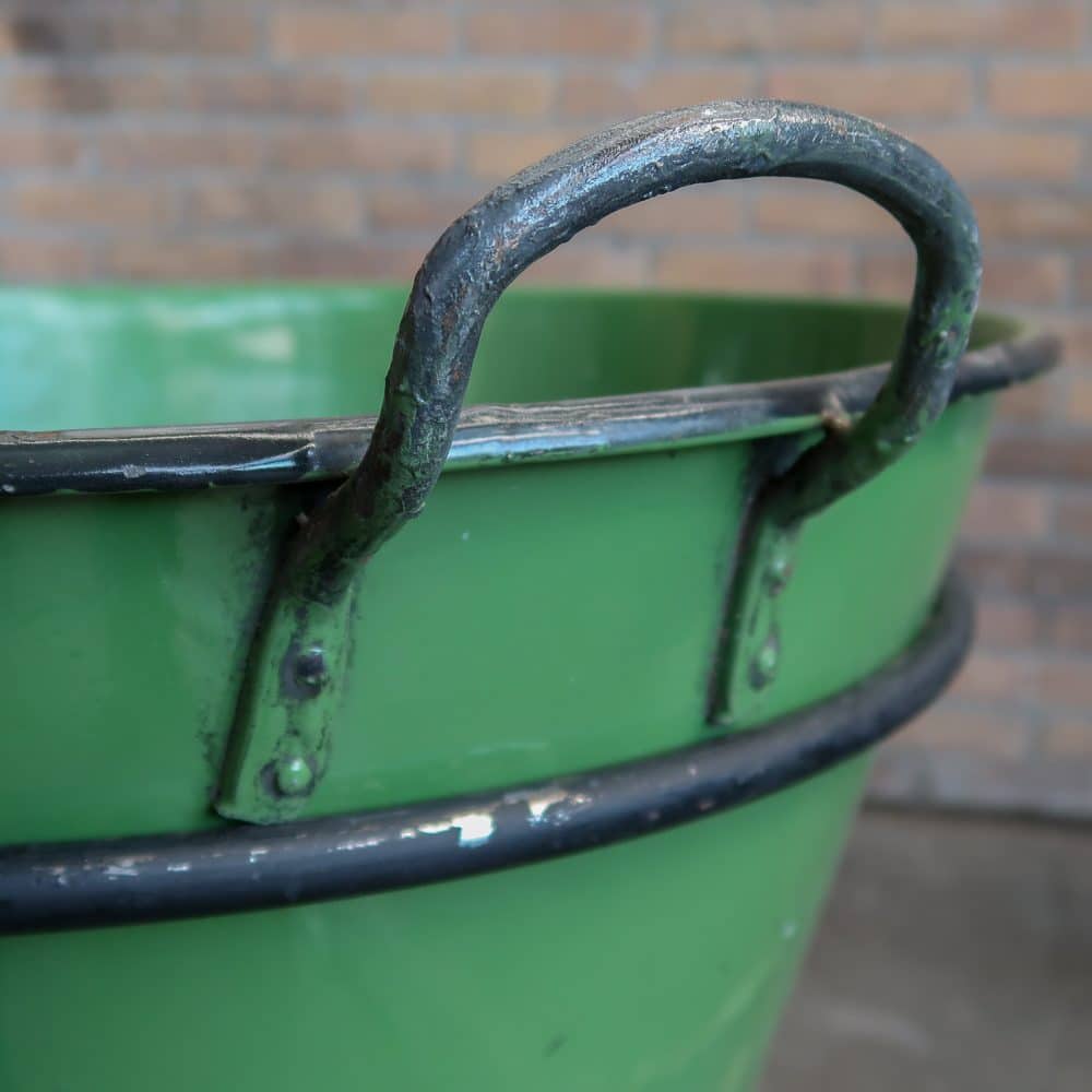 Emaille pot met standaard - Afbeelding 5