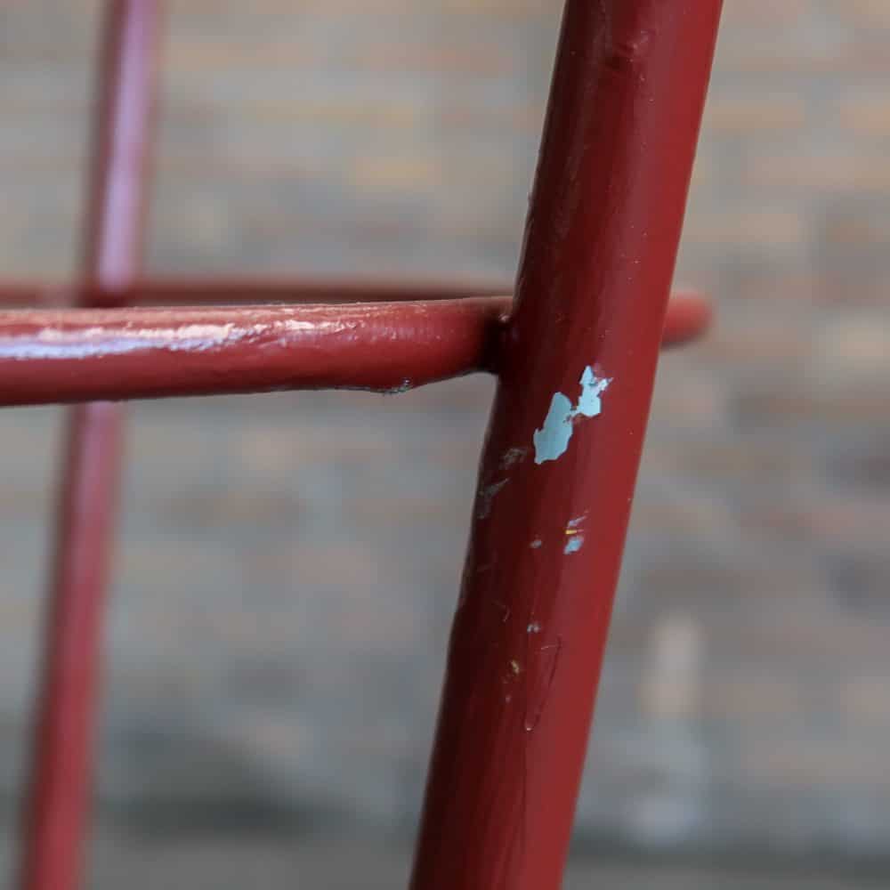 Brocante metalen wastafel - Afbeelding 4