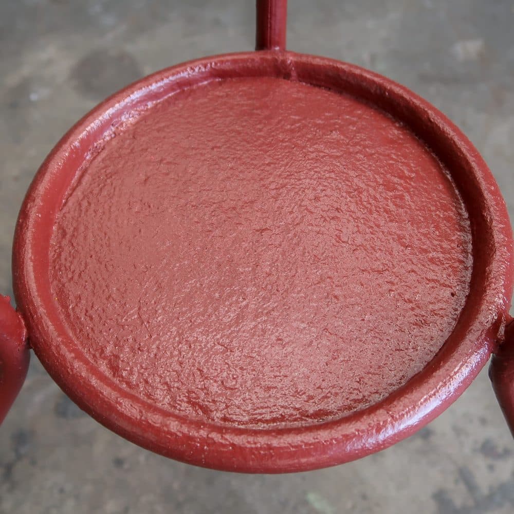 Brocante metalen wastafel - Afbeelding 5