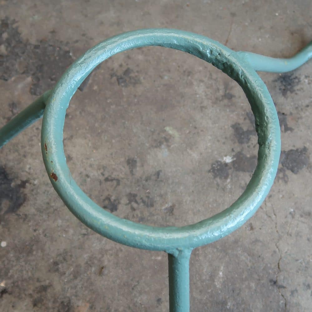 Brocante metalen wastafel - Afbeelding 5