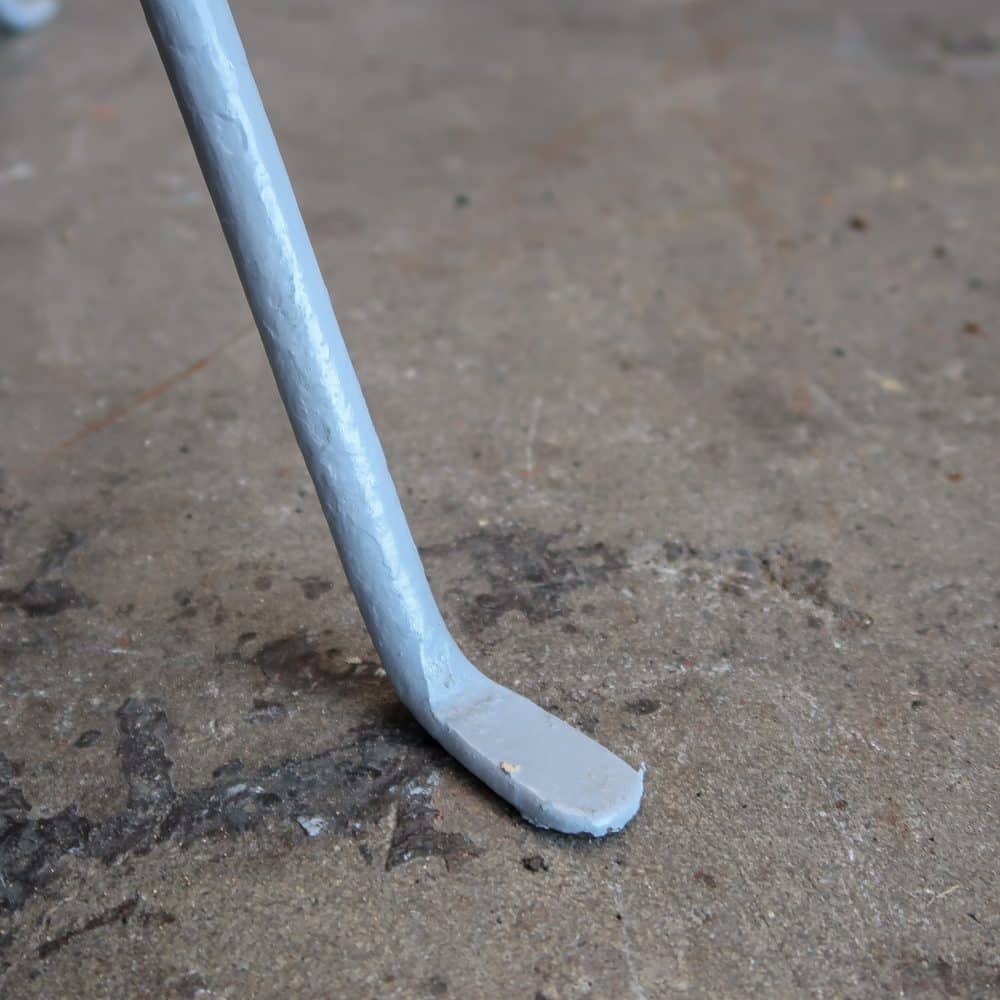 Brocante metalen wastafel - Afbeelding 5