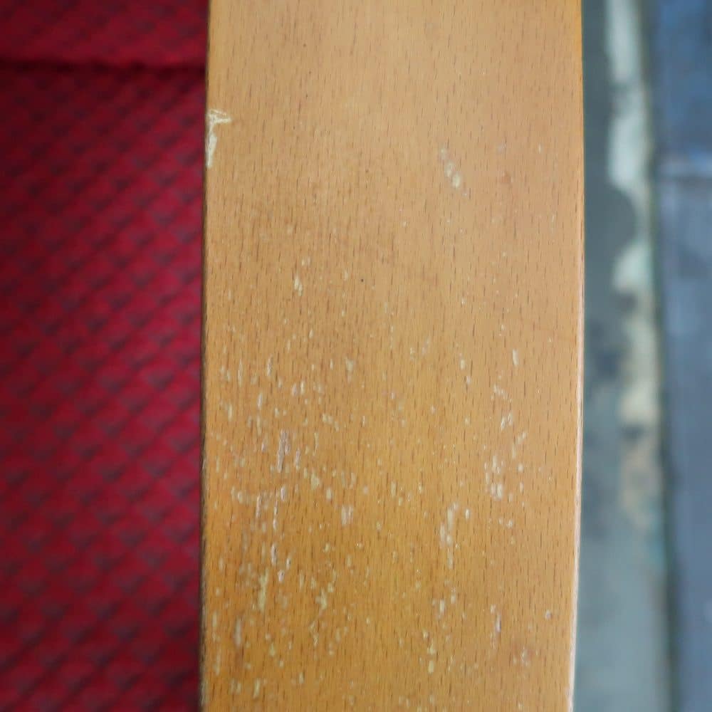 Rode vintage fauteuil - Afbeelding 9
