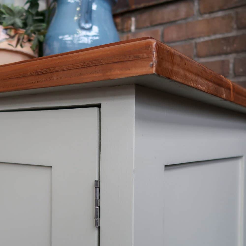 Brocante groot dressoir - Afbeelding 11