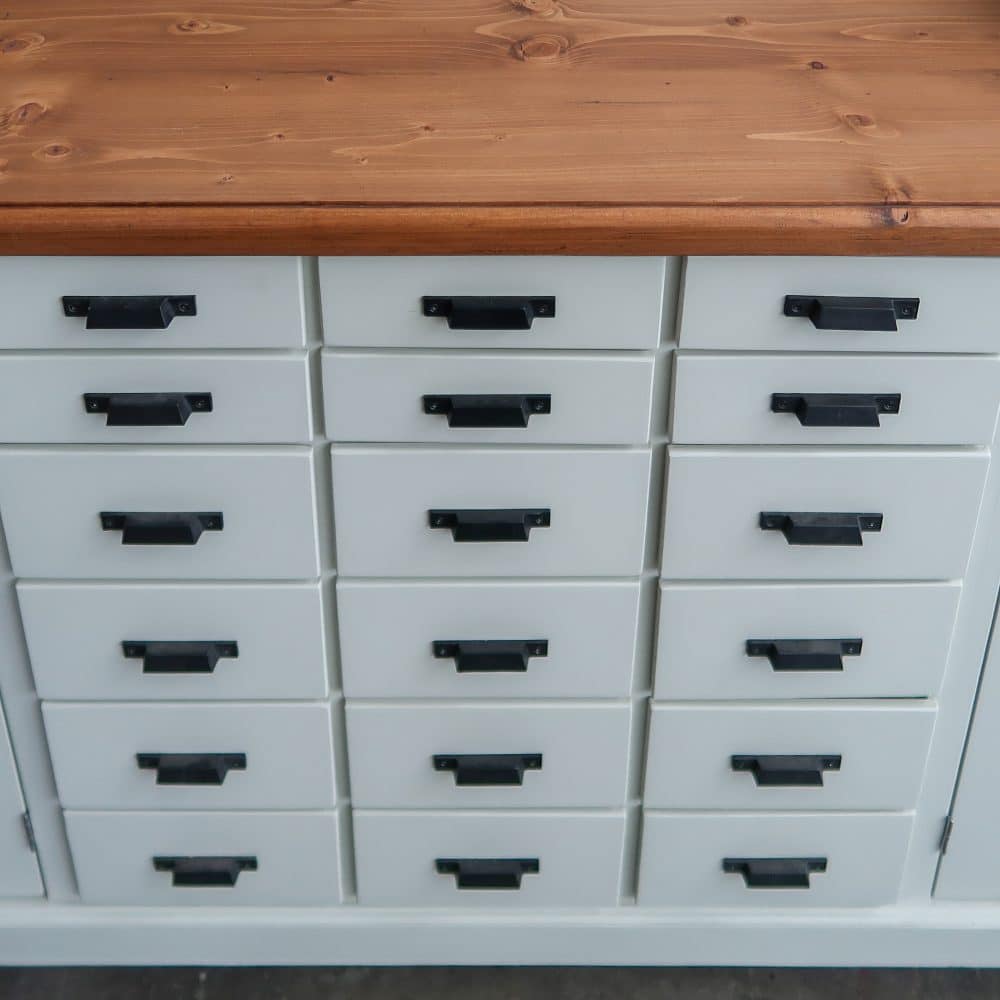 Brocante groot dressoir - Afbeelding 5