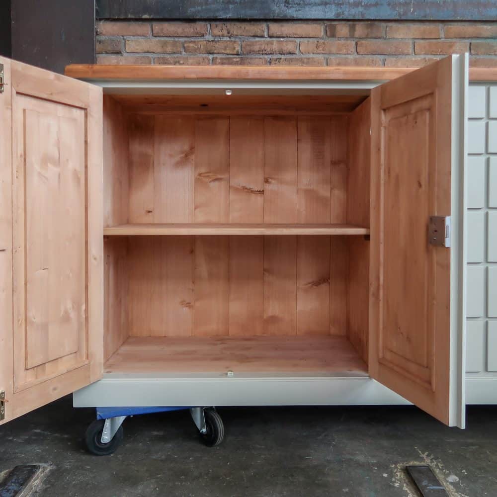 Brocante groot dressoir - Afbeelding 3
