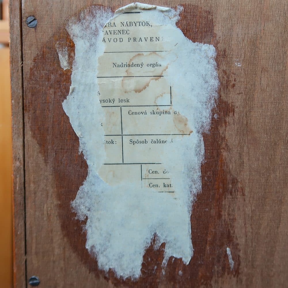 Vintage dressoir - Tatra Nabytok – Bild 12