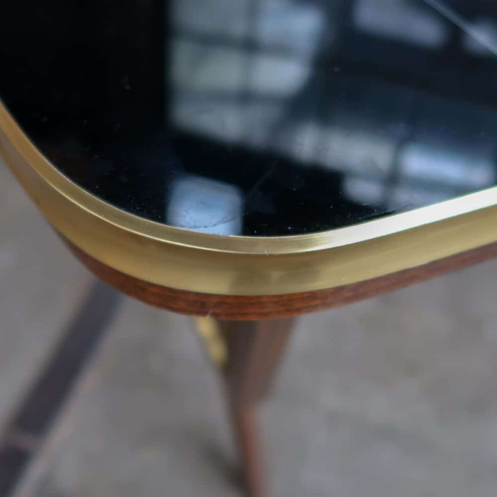 Vintage formica tafel - uitschuif & verstelbaar - Afbeelding 8