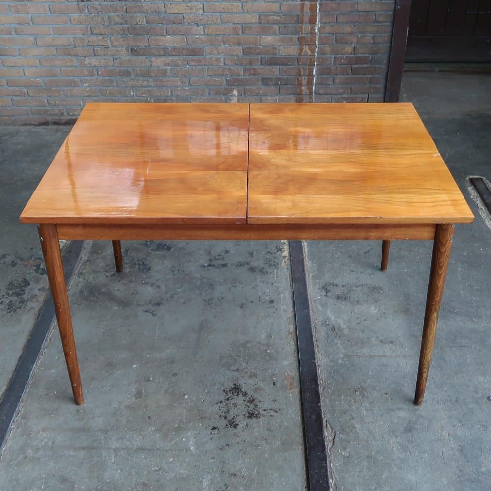 Vintage tafel - uitschuifbaar - Afbeelding 4