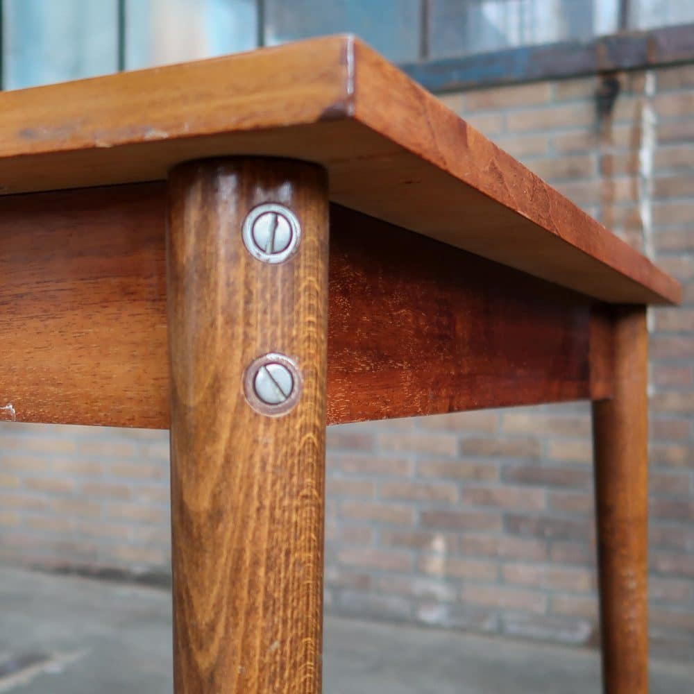Vintage tafel - uitschuifbaar - Afbeelding 7