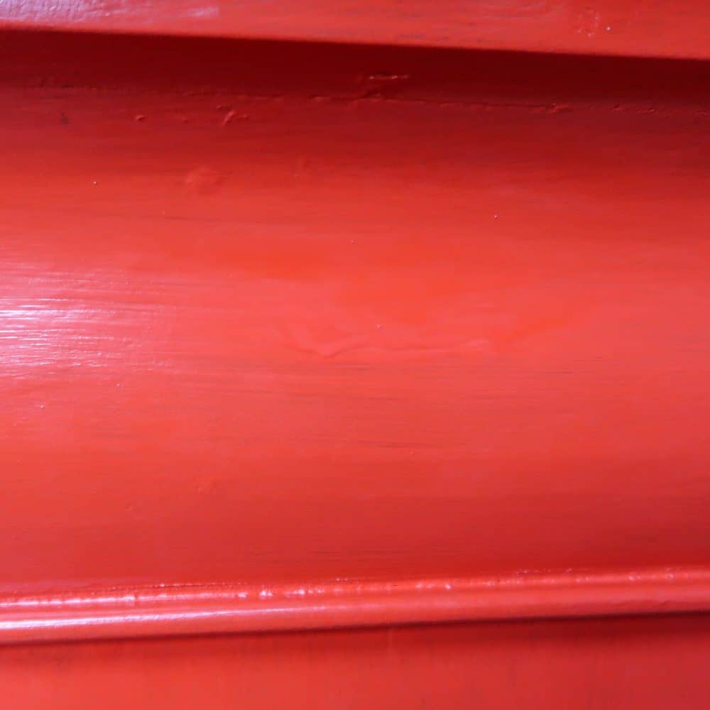 Biedermeier meidenkast - Rood - Afbeelding 10