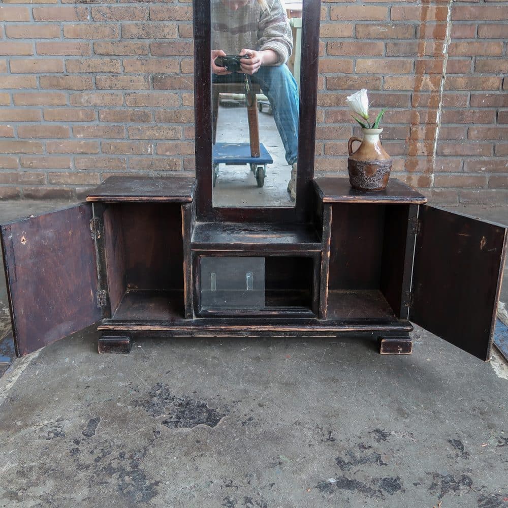 Brocante kinder kaptafel - Afbeelding 3