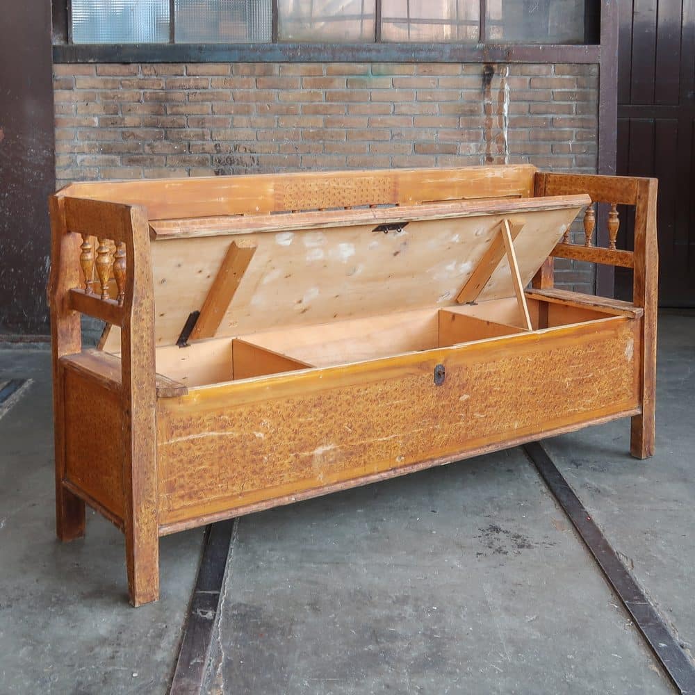 Brocante klepbank - Afbeelding 2